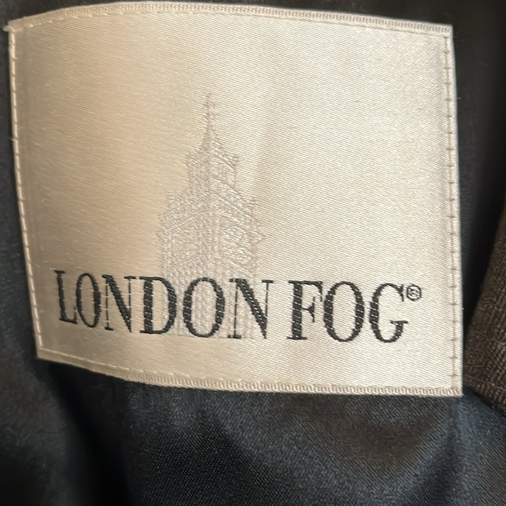 Men’s London Fog Dark Olive Trench Coat - Picture 2 of 12